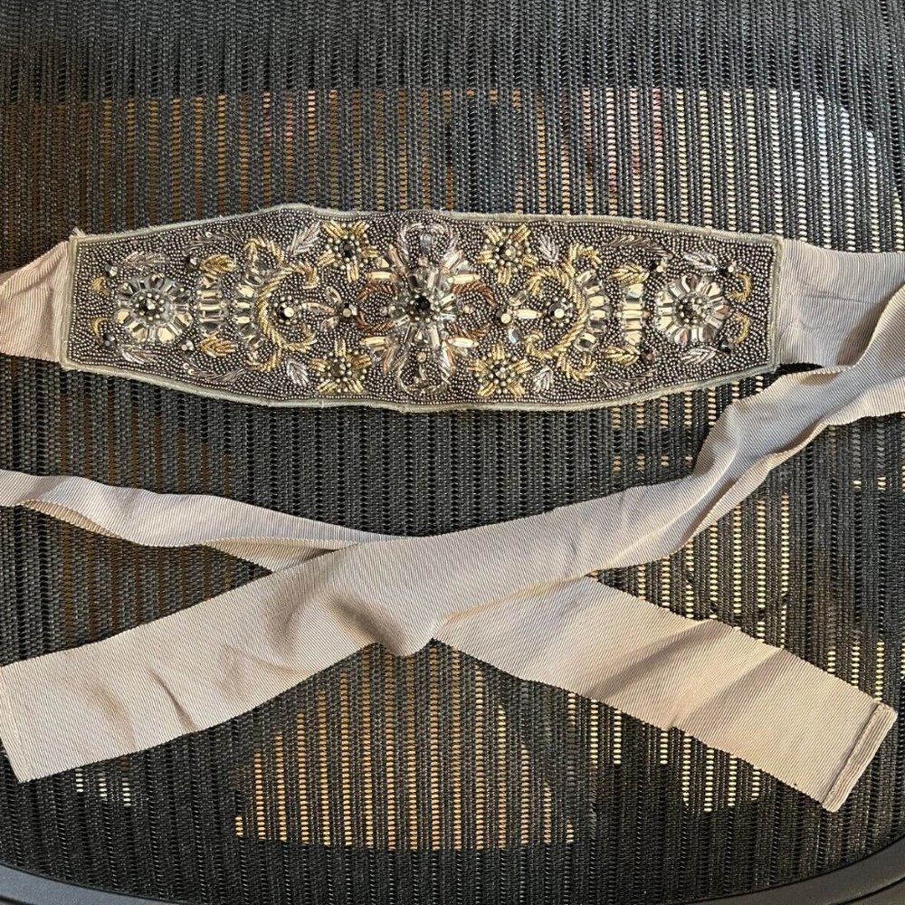 Zara Accessories Woman's Sequin Belt Made in India EUR 90 US 34 MEX 90